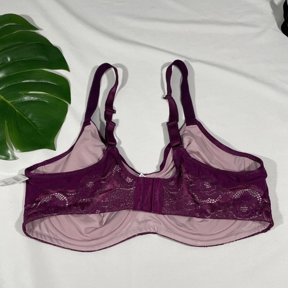 NEW Wacoal [ 38DD US ] Style Standard Underwire T-Shirt Bra in‎ Purple - Picture 8 of 12
